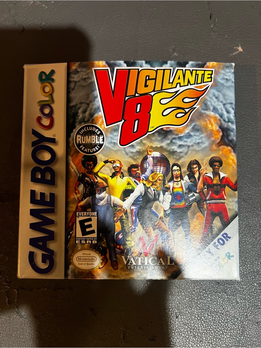 Vigilante 8 – Game Boy Color Boxed Video Game (Multicolor)